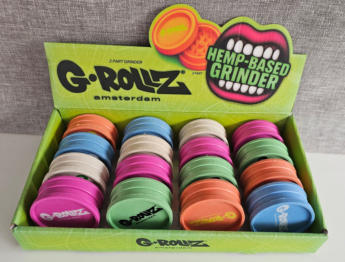G-Rollz | Hemp 2-Part Grinder - 60mm