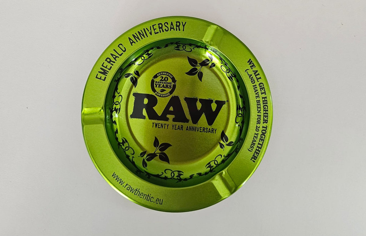 Raw Emerald Ashtray
