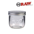 10oz Raw Glass Herb & Flower Jars – Premium Mini Stash Containers